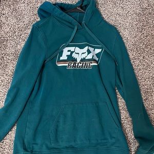 Teal, blue, green? Not too sure Fox Racing Hoodie!